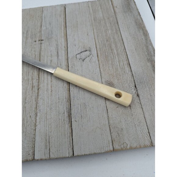 ROYAL BRAND Sharp Cutter Stainless Curved Slotted Spatula Flipper Turner 13 1/4" - Picture 5 of 7